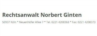 Kanzlei Rechtsanwalt Norbert Ginten