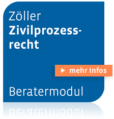 Beratermodul Zöller Zivilprozessrecht