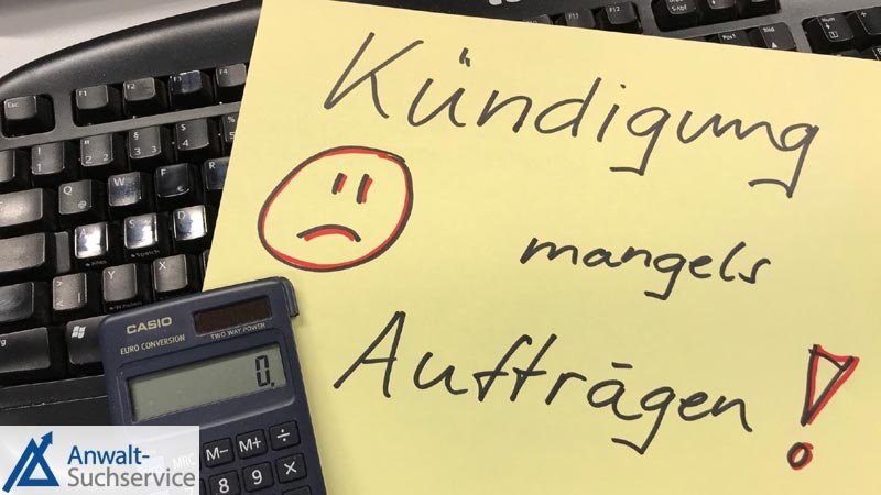 Kündigung,betriebsbedingt,Arbeitsplatz
