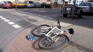 Einmündung,Fahrrad