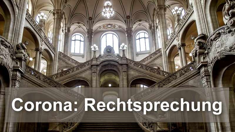Die Gerichte werden mit Eilanträgen zu Corona-Maßnahmen überhäuft Gericht,Corona,Eilbeschlüsse,Urteile