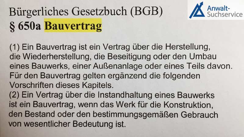 Bauvertrag,Bauunternehmer,Bauherr,Bauträger,Abnahme