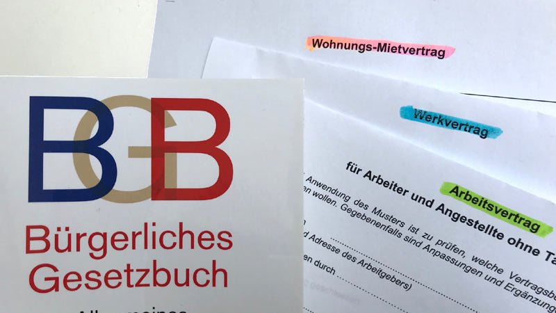 Wann können Gesetze per Vertrag anders geregelt werden? Gesetz,Vertrag