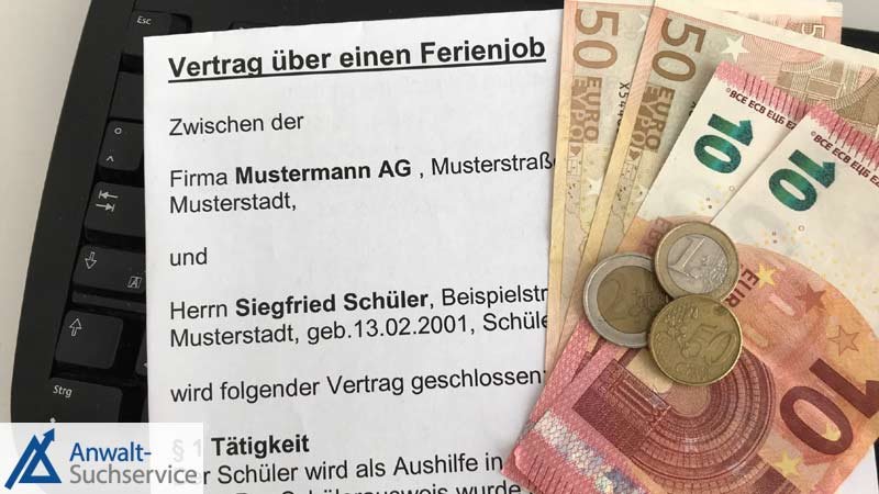 Jobben in den Ferien: Ganz ohne Vorschriften geht es nicht. Ferienjob,Schüler,Arbeitszeiten,Steuern