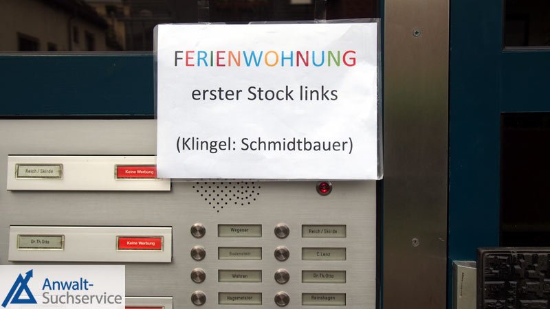 Ferienwohnung: Wann liegt Zweckentfremdung vor? Ferienwohnung,Zweckentfremdung,Satzung,Gemeinde,Nutzungsverbot