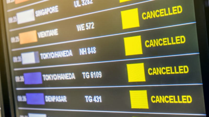 Flugausfall,Annullierung,Fluggesellschaft,Fluggast