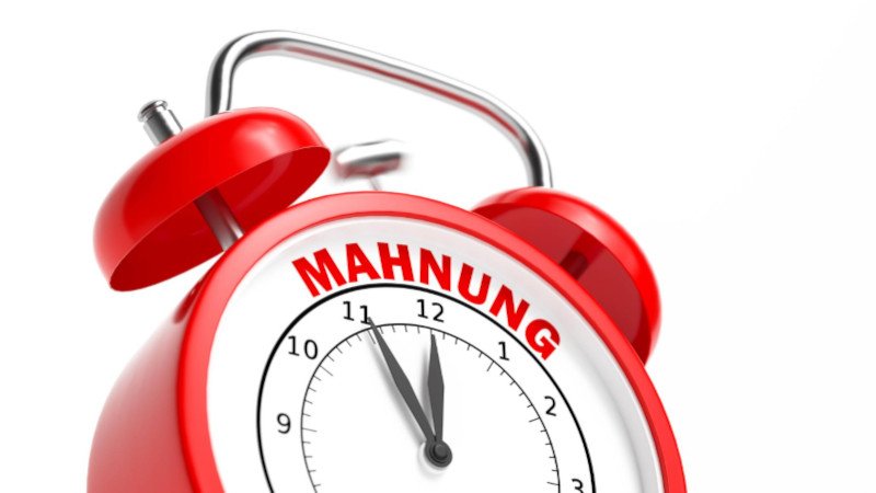 Mahnung Inkassobüro Uhr,Mahnung,Inkasso,fünf,vor,Zwölf