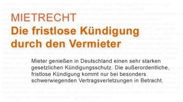 Kundigung Durch Den Mieter Was Ist Zu Beachten