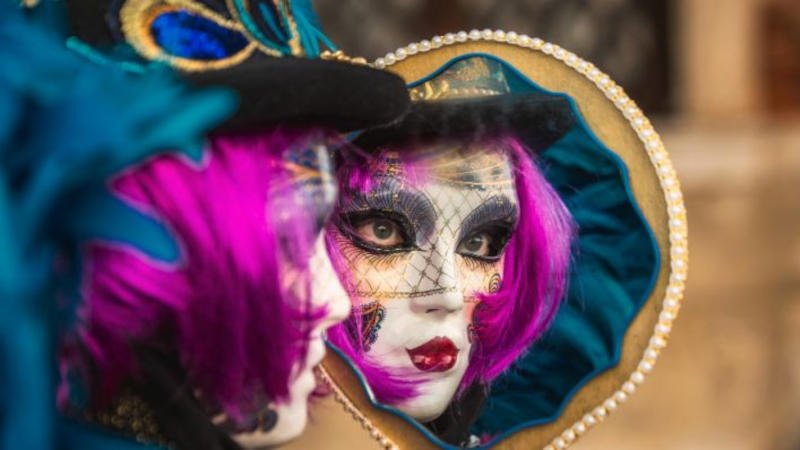 Venedig Maske Spiegel