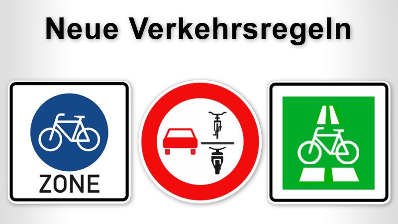 Neue Verkehrsregeln 2019: Höhere Strafen und mehr Rechte für Radfahrer