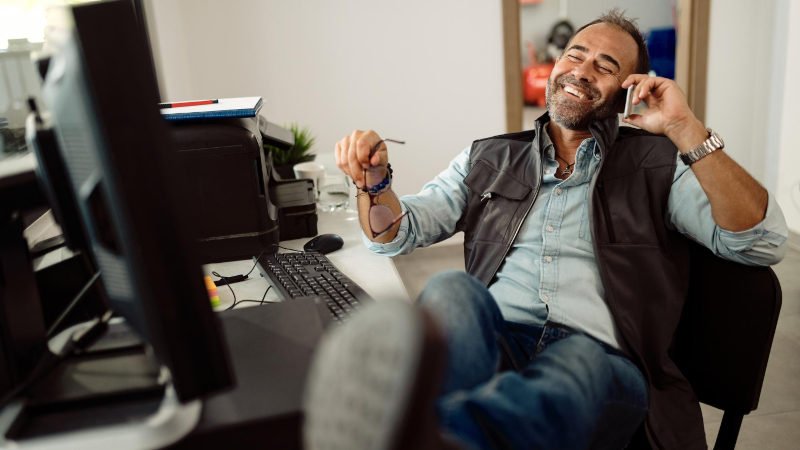 Drucken,telefonieren,fernsehen,Internet,Arbeitsplatz,Büro