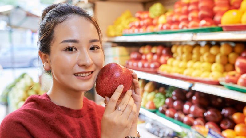 Supermarkt,Lebensmittel,Obst,Rechte,Kunden