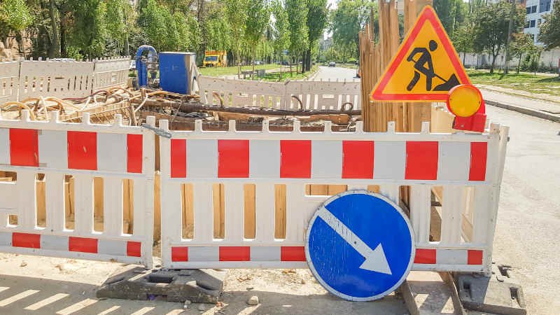 Baustelle,Stra&szlig;e,Gemeinde,Schaden,Haftung