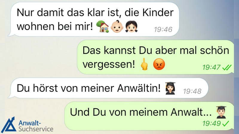 Scheidung wer bekommt die kinder