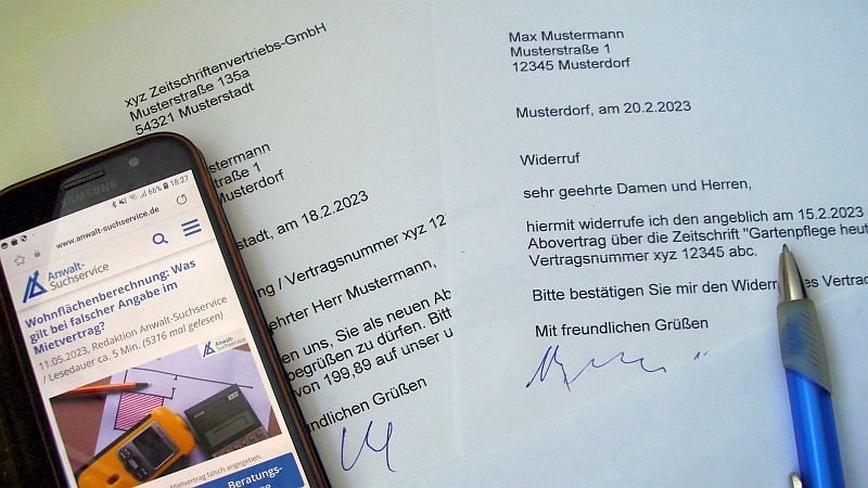 Abofalle nach Telefonanruf: Das kann teuer werden. Abofalle,Abo,Werbeanruf,Widerruf