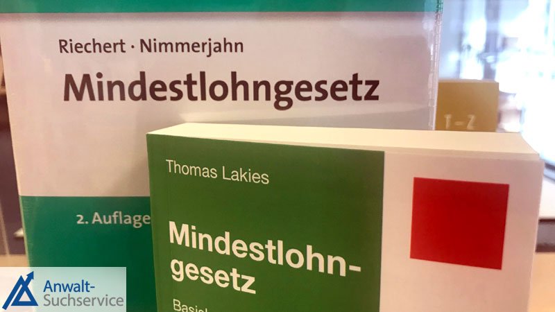 Mindestlohn,Bücher,Rechtstipp,Gesetz