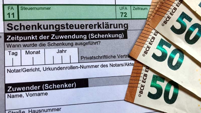 Schenkungssteuer,Freibetrag,Geschenk,Finanzamt