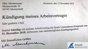 Arbeitsrecht Die Kündigung In Kleinbetrieben