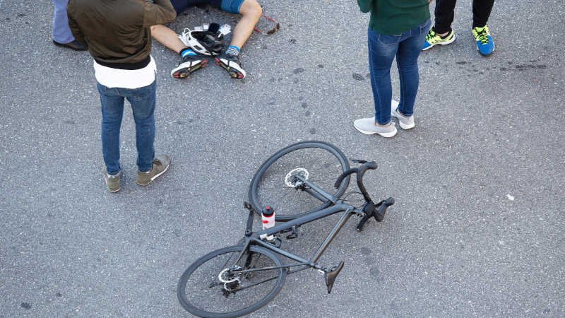 Unfall,Verletzung,Radfahrer,E-Bike,Pedelec