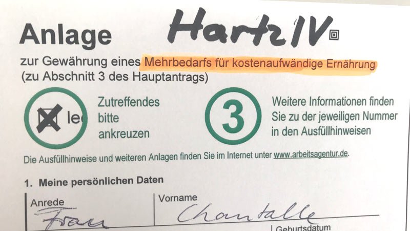 Mehrbedarf: Wenn das Geld nicht reicht. Hartz,ALG,Mehrbedarf,Regelbedarf,Mehrkosten